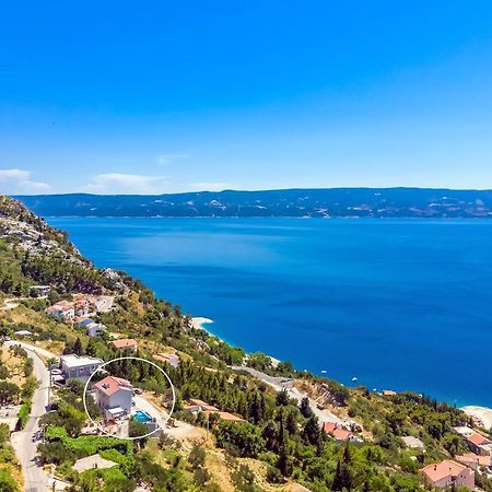 Villa Belvedere With Heated Pool, Billiards, Media Room, Sea Views,10 Pax Оміш Екстер'єр фото
